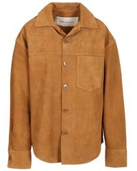 Ami Paris - Leather Jackets - Lyst