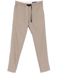 White Sand - Slim-Fit Trousers - Lyst