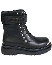 Just Cavalli - Lace-Up Boots - Lyst