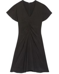 Vanessa Bruno - Elegante vestido negro de seda - primavera/verano 2023 - Lyst