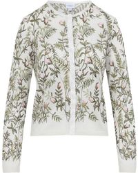 Giambattista Valli - Witte Kasjmier Zijde Sweater Elegant - Lyst