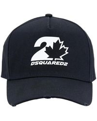 DSquared² - Logo baseball cap mit schnallenverschluss - Lyst