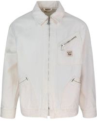 Roy Rogers - Canvas Arbeitsjacke Mit Reißverschluss - Lyst