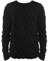 LA HAINE INSIDE US - Eleganter Rundhalspullover Mit Daumenloch - Lyst