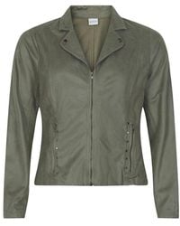 iN FRONT - Jassen ,Groen ,Polyester Stijlvolle Moss Jacket Blazer - Lyst
