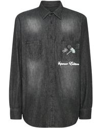 Philipp Plein - Cars Racing Denim Shirt - Lyst