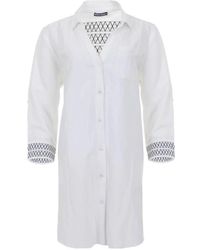 Maicazz - Kleedjes ,Wit ,Stijlvolle Tops Voor Vrouwen - Lyst