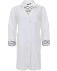 Maicazz - Kleedjes ,Wit ,Stijlvolle Tops Voor Vrouwen - Lyst