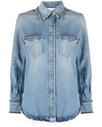 Chloé - Denim Shirts - Lyst