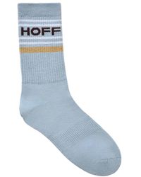 HOFF - Ondergoed ,Blauw ,Katoen Lichtblauwe Logosokken - Lyst