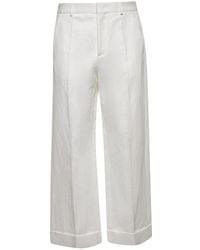 Valentino - Wide Trousers - Lyst