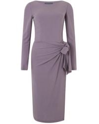 Alberta Ferretti - Midi Dresses - Lyst