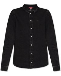 DIESEL - Denim Shirts - Lyst