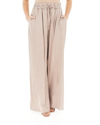 Fracomina - Wide Trousers - Lyst