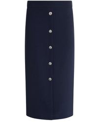 Liu Jo - Rokken ,Blauw ,Blauwe Rokken Regular Fit - Lyst