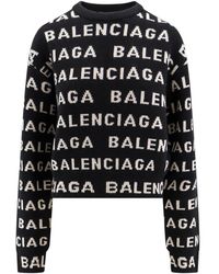 Balenciaga - Round-Neck Knitwear - Lyst