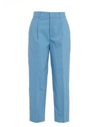 PT01 - Trousers > cropped trousers - Lyst