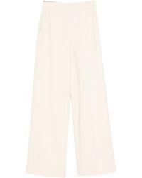 Semicouture - Broeken ,Wit ,Straight Broeken - Lyst