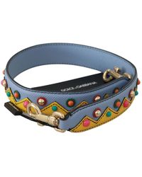 Dolce & Gabbana - Leather Shoulder Strap Accessory - Lyst