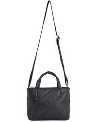 Calvin Klein - Stilvolle schwarze handtasche mit schultergurt - Lyst