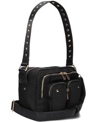 Nunoo - Schwarze Nylon-Schultertasche Ellie - Lyst