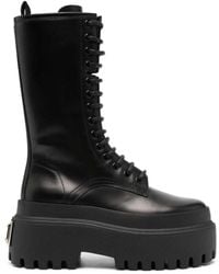 Dolce & Gabbana - Calf Leather Boots - Lyst