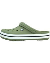 Crocs™ - Schoenen ,Groen ,Crocband Clog - Lyst