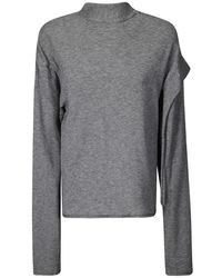 OTTOLINGER - Pullover mit kragen und spitze - Lyst