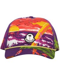 Palm Angels - Logo patch baseball cap - Lyst