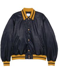 Rhude - Logo-Patch Striped-Trim Jacket - Lyst