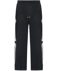 Amiri - Broeken ,Zwart ,Katoen Bones Oversized Sweatpant - Lyst