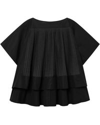 Mark Kenly Domino Tan - Blouses - Lyst