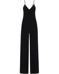Norma Kamali - Pantalones Negros Para Mujer, Mujer, Talla - Lyst