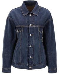 Balenciaga - Denim Jackets - Lyst