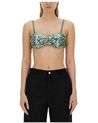 Moschino - Cropped Sequined Top - Lyst