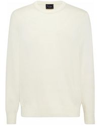 Billionaire - Geborduurde Katoen-Cashmere Pullover Met Ronde Hals - Lyst