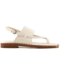 Ash - Medina Sandalen Mit Nieten Und Slingback Aus Leder - Lyst