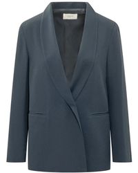 Montedoro - Jassen ,Blauw ,Wijde Blazer - Lyst