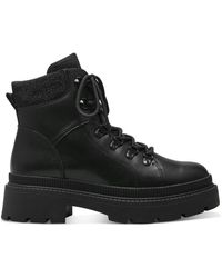 Tamaris - Schwarze geschlossene booties - Lyst