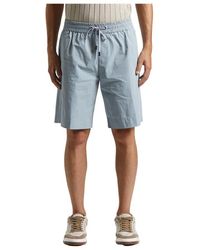 Peserico - Solotex Technische Stoff Bermuda-Shorts - Lyst