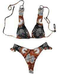 FK - Badmode ,Veelkleurig ,Polyester Tanga Slip - Lyst