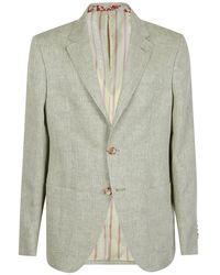 Etro - Roma Sport Single Breated Jacket - Lyst