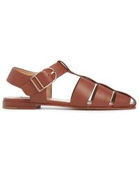 Gabriela Hearst - Shoes > sandals > flat sandals - Lyst