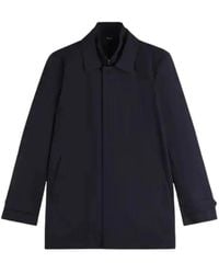 Fay - Single-Breasted Coats - Lyst