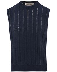Amaranto - Sleeveless Knitwear - Lyst
