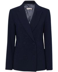 Pennyblack - Jassen ,Blauw ,Polyester Penny Jassen Blauw - Lyst