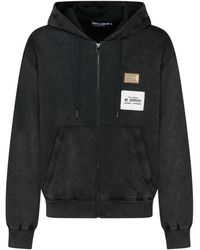 Dolce & Gabbana - Maglieria marrone lavata aggiornamento aw23 - Lyst
