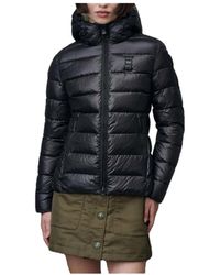 Blauer - Jassen ,Zwart ,Nylon Boston Technische Jas - Lyst