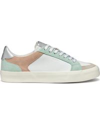 Geox - Schoenen ,Veelkleurig ,Polyester Leisure Sneakers - Lyst
