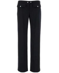 McQueen - Straight Trousers - Lyst
